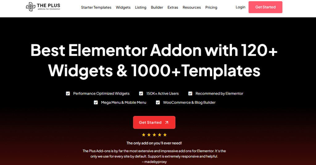 plus addon for elementor black friday deal