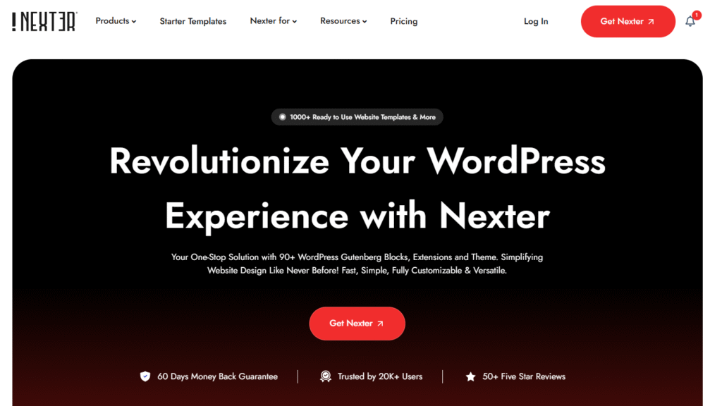 NexterWP Black Friday deal