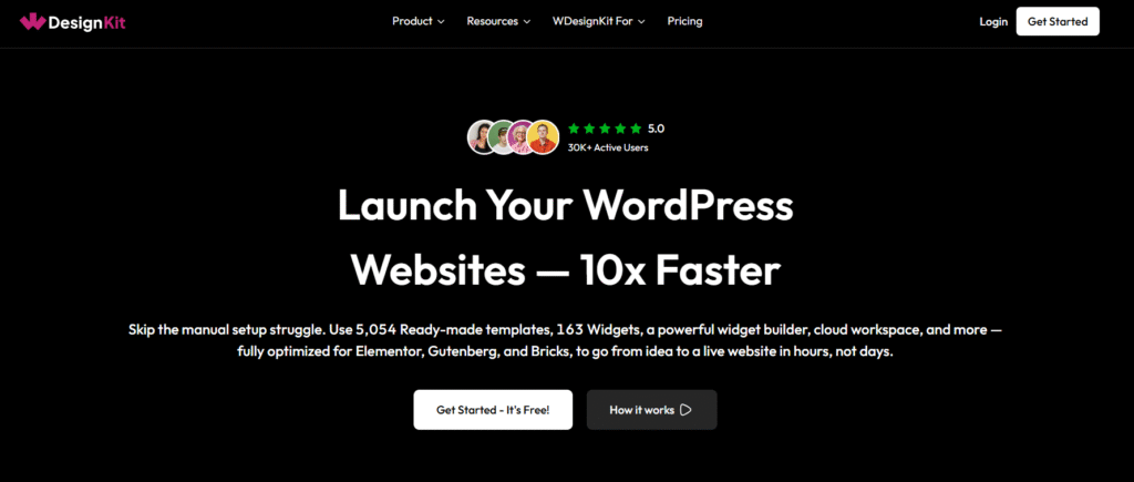 WPDesign Kit WordPress black friday deal