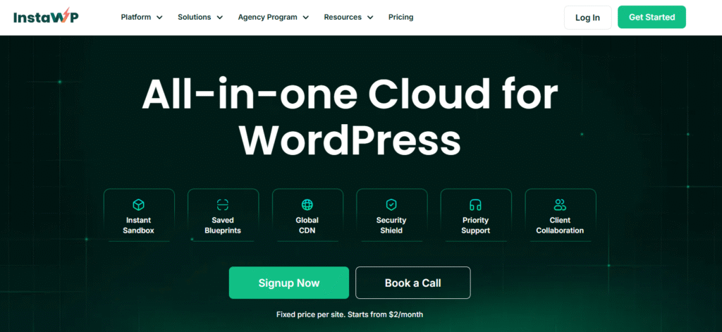 InstaWP wordpress black friday deal