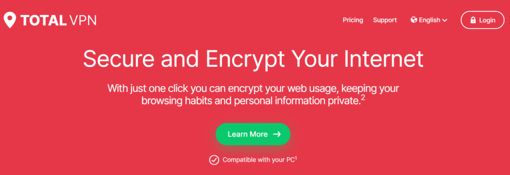 TotalVPN VPN Black Friday Deal