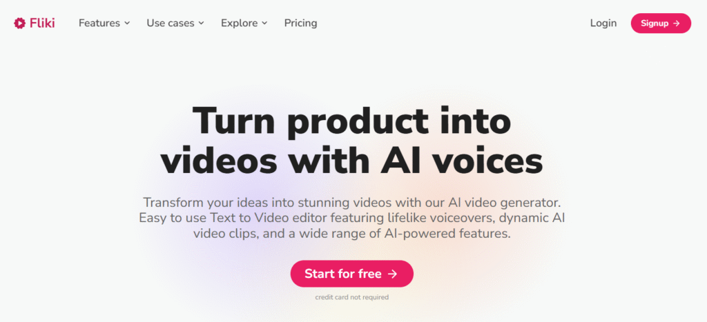 Fliki AI tool black friday deal