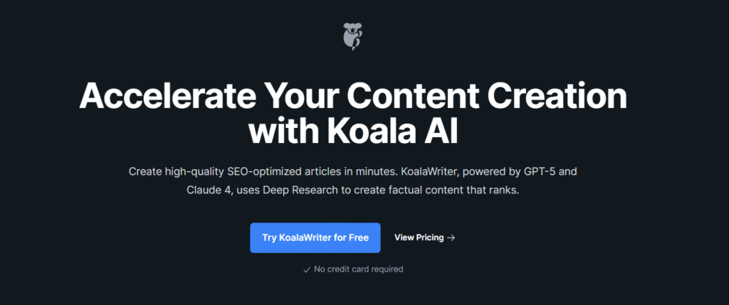 Koala AI tool black friday deall