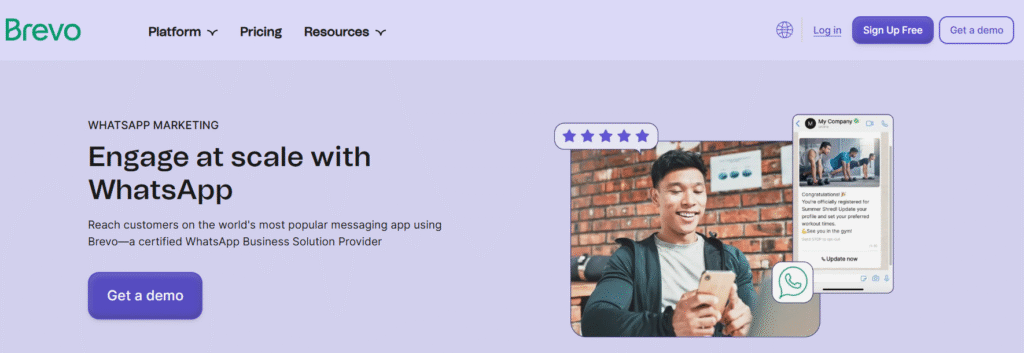 Brevo whatsapp marketing tool