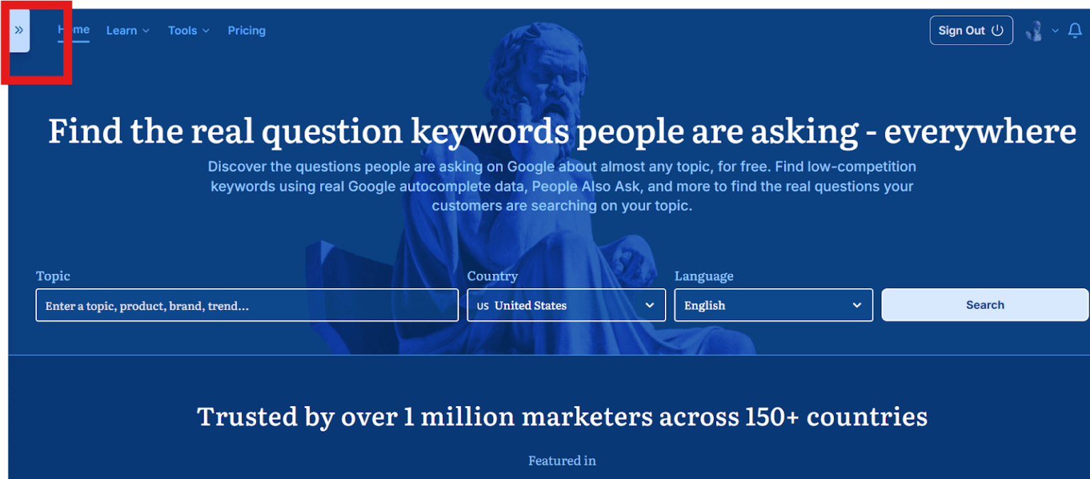 Answer Socrates Review 2026: Tested The Free Keyword Research Tool